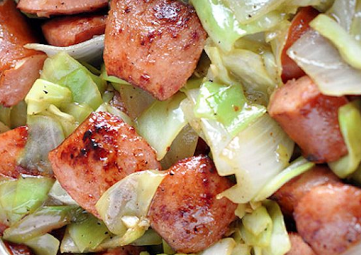 Slow Cooker Kielbasa And Cabbage