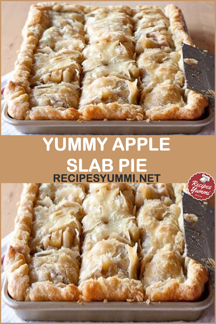 Yummy Apple Slab Pie