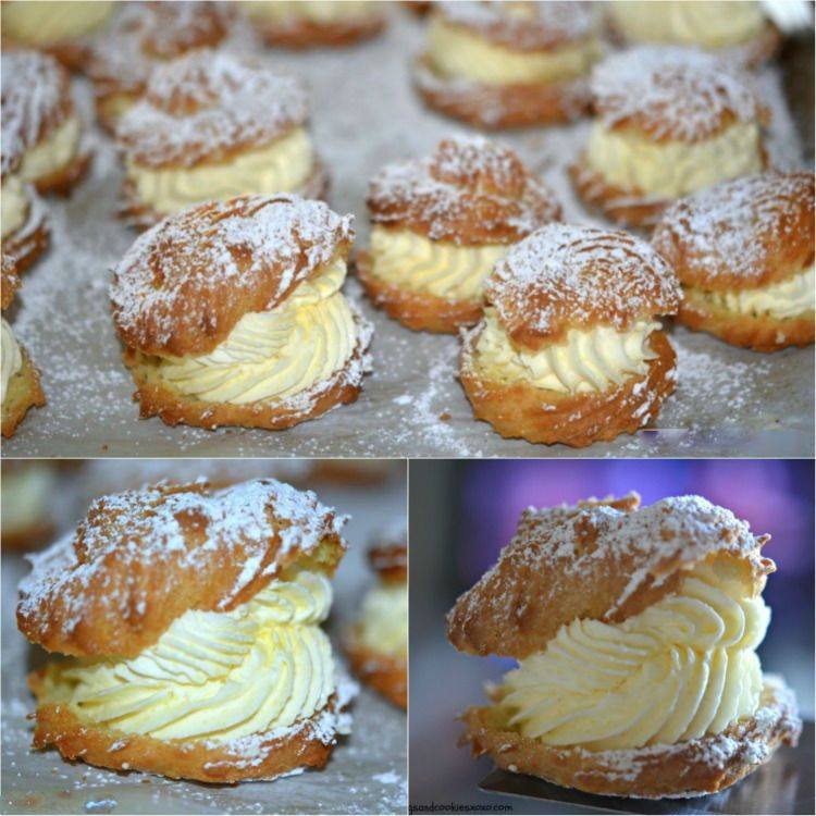 mom's famous cream puffs