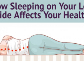 how sleeping on your left side affects your health
