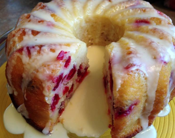 cranberry orange cake