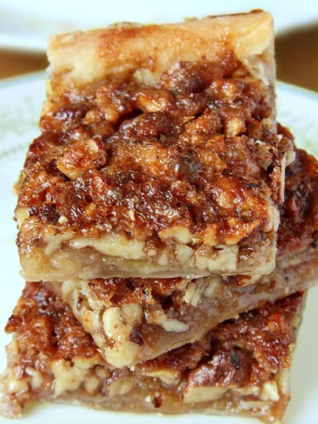 easiest pecan bars