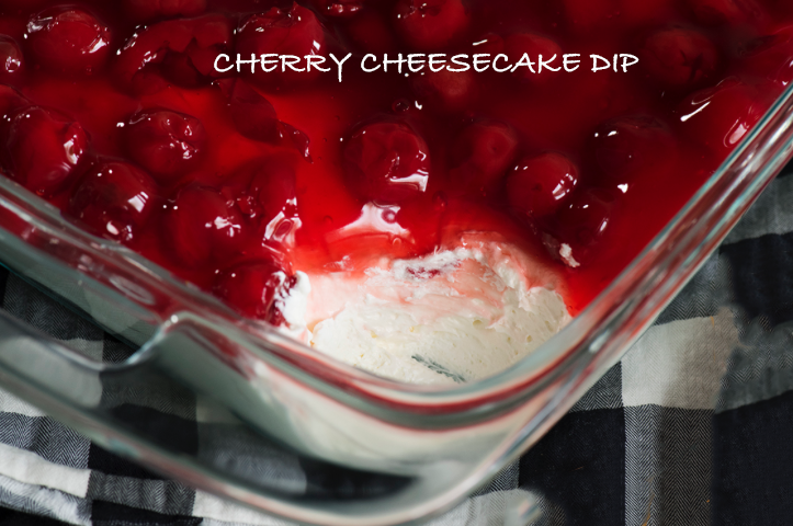 cherry cheesecake dip