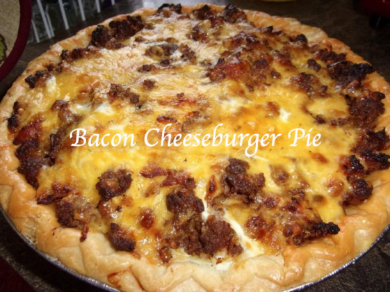 Bacon Cheeseburger Pie Recipesyummi