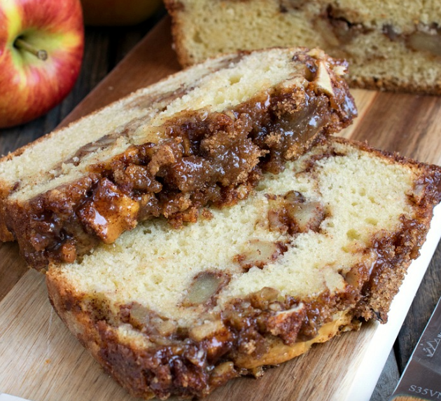 Apple Streusel Bread