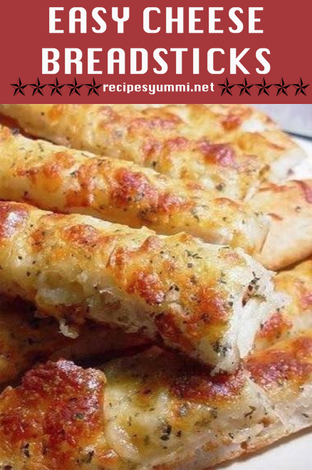 Easy Cheesy Breadsticks