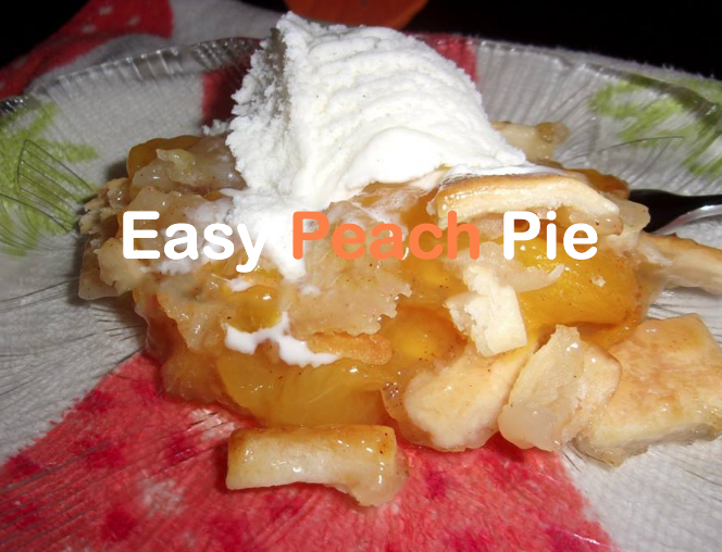 Easy Peach Pie