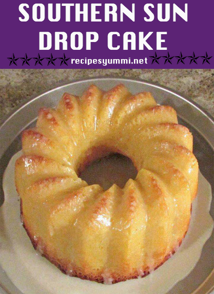 southern sun drop cake