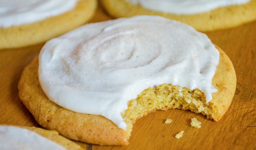 Pumpkin Sugar Cookies