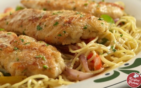 Italian Chicken Scampi Recipe