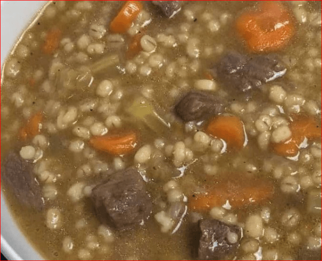 Best Ever Beef And Barley Soup | RecipesYummi