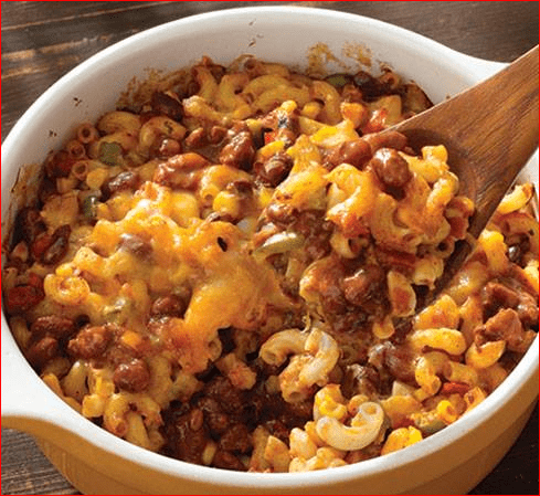 Chili Mac ‘n’ Cheese Bake | RecipesYummi